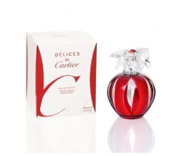 בושם לאשה Delices 100ml E.D.T דלישס קרטייה Cartier